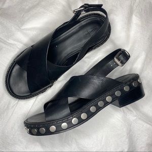All Saints platform Sandal